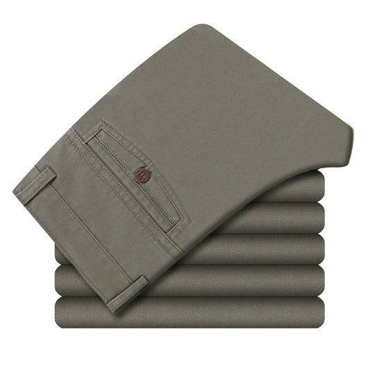 Pantalones Cargo de Algodón Casual para Hombre de Corte Recto - Image 8