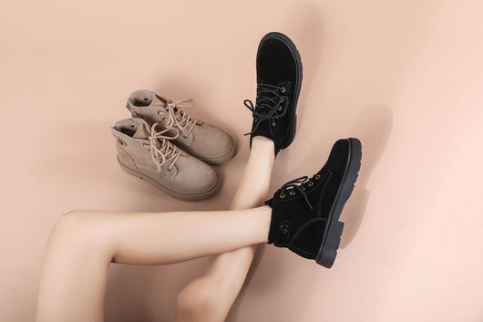 Zapatos de Cuero Estilo Británico con Suela Gruesa y Aumento de Altura - Image 7
