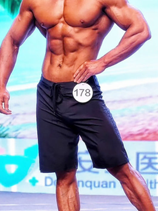 Shorts de Competencia para Fitness y Culturismo Hombre - Image 11