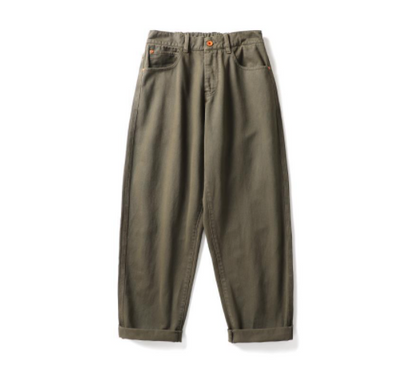 Pantalones Rectos Bordados Unisex - Jeans Tejidos de Diseño Urbano - Image 10