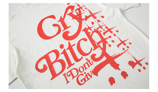 Camiseta Oversize Suelta Hip-hop Street Estampado Spoof - Image 18