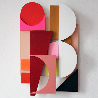 Cuadro Moderno Tridimensional para Sala de Estar - Arte Minimalista Contemporáneo - Image 51