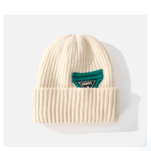 Gorro de Punto Grueso con Pelaje de Conejo - Juego Completo - Image 11