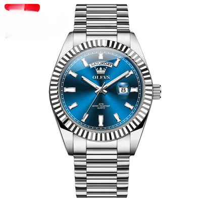 Reloj de Acero Inoxidable Resistente al Agua para Negocios - Image 8