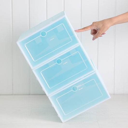 Caja Organizadora Transparente para Zapatillas - Almacenamiento Apilable - Image 32