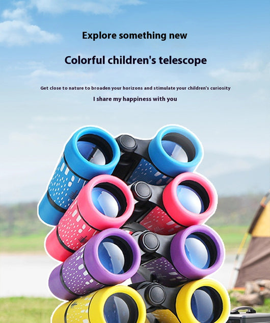 Telescopio Infantil de Doble Tubo Multicolor - Image 9