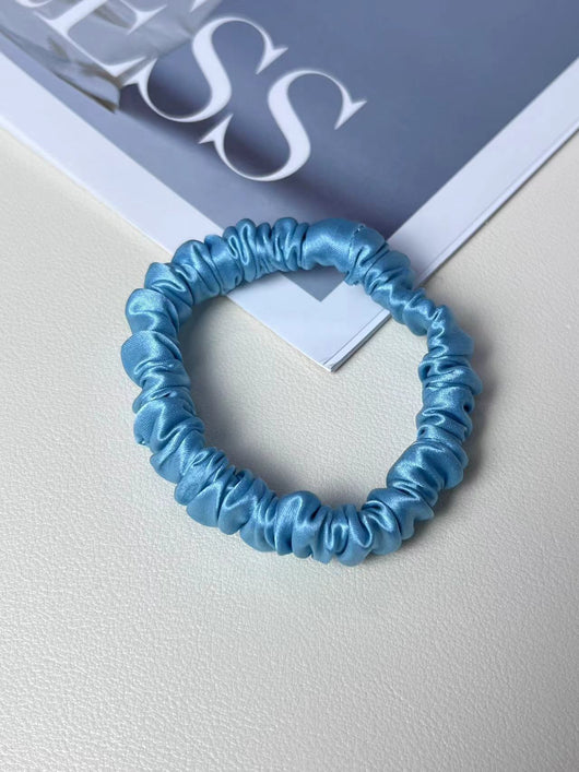 Anillo Elástico de Seda para Cabello - Suave sin Marcas - Image 41