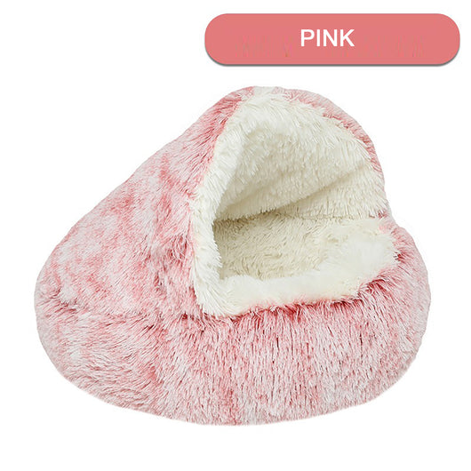 Cama Cueva Acogedora para Gatos y Perros - Diseño Tipo Donut Térmico - Image 13