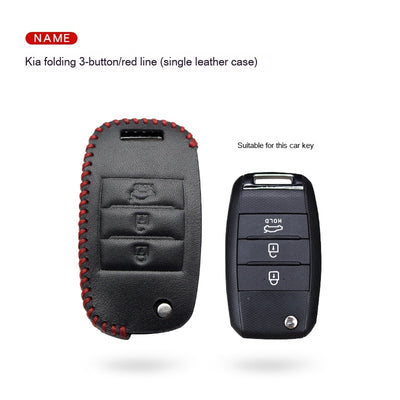 Funda de Cuero Genuino para Llaves del Auto - Image 12