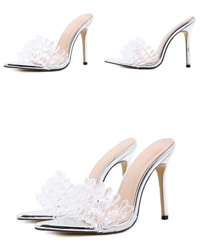 Sandalias Stiletto con Pedrería para Mujer - Diseño Elegante Boca de Pez - Image 18