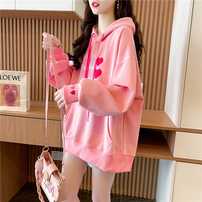 Sudadera Oversize con Corazón para Mujer - Image 5