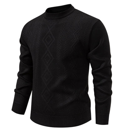 Suéter Tejido Cuello Redondo Cálido y Casual para Hombre - Image 21