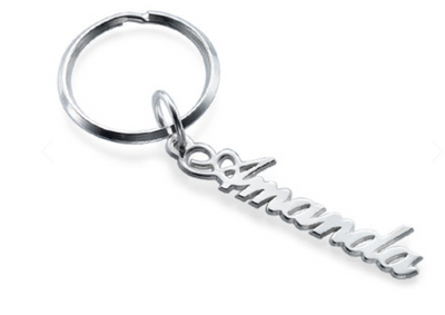 Llavero Personalizado de Acero Inoxidable con Letras - Image 12