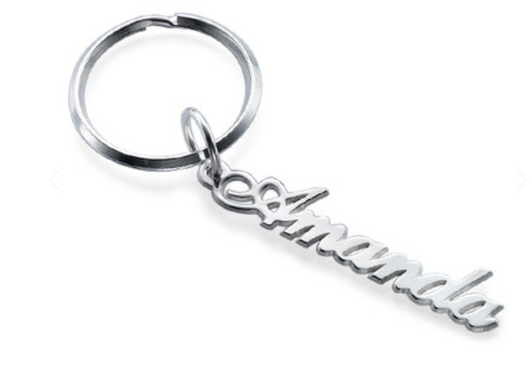 Llavero Personalizado de Acero Inoxidable con Letras - Image 12