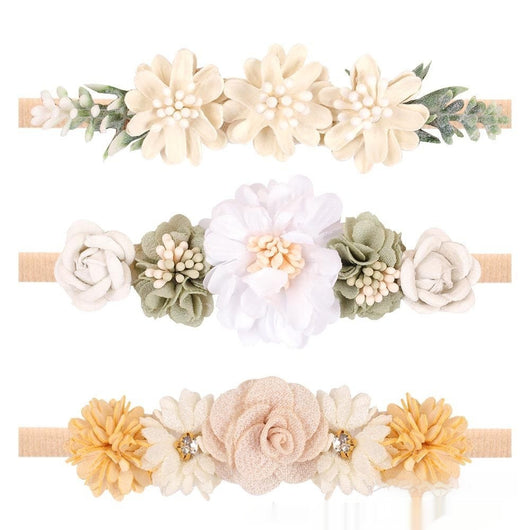 Diadema Floral para Bebé y Niña - Accesorio Delicado - Image 5