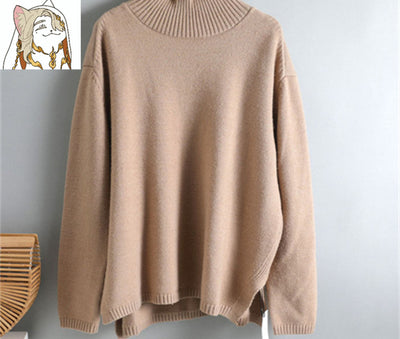 Suéter Oversize Grueso para Mujer - Abrigo Cómodo Otoño Invierno - Image 40