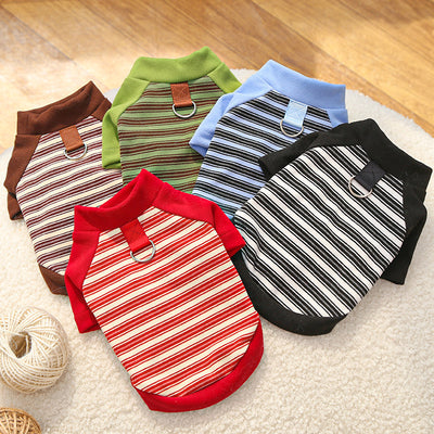 Camiseta Rayada para Perros Grandes - Ropa Cómoda y Protectora - Image 14