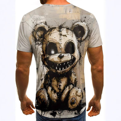 Playera Hombre Cuello Redondo Estampado Digital Manga Corta - Image 3