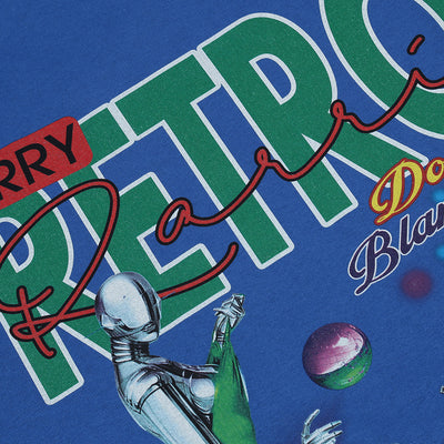 Playera Holgada Estampado Robot Alienígena Tech para Hombre - Image 7