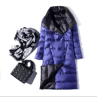Chaqueta de Plumón de Pato Ligera - Abrigo Invernal Midi Elegante - Image 10