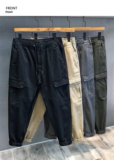 Pantalones Casuales Holgados para Trabajo Otoño Hombre - Image 17