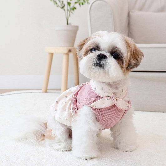 Chaleco Floral con Falda Burbuja y Bufanda Cálida - Conjunto Adorable para Niña - Image 13