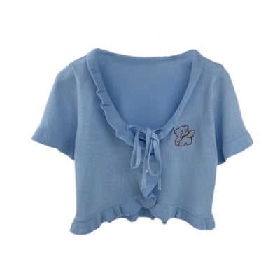 Cardigan Holgado Estilo Universitario para Mujer - Image 65