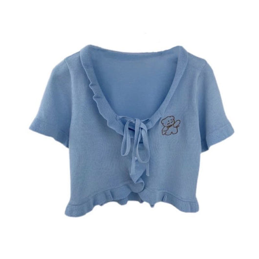 Cardigan Holgado Estilo Universitario para Mujer - Image 65