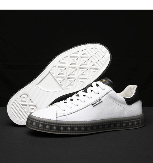 Zapatos Deportivos Casuales de Cuero con Suela de Goma - Image 9