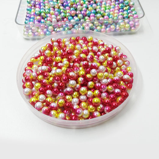 Perlas Acrílicas Redondas Sin Agujero para Joyería - Image 7