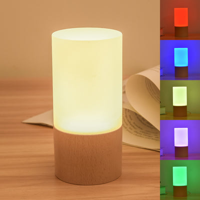 Luz de Noche LED Inteligente de Madera Natural - Image 3