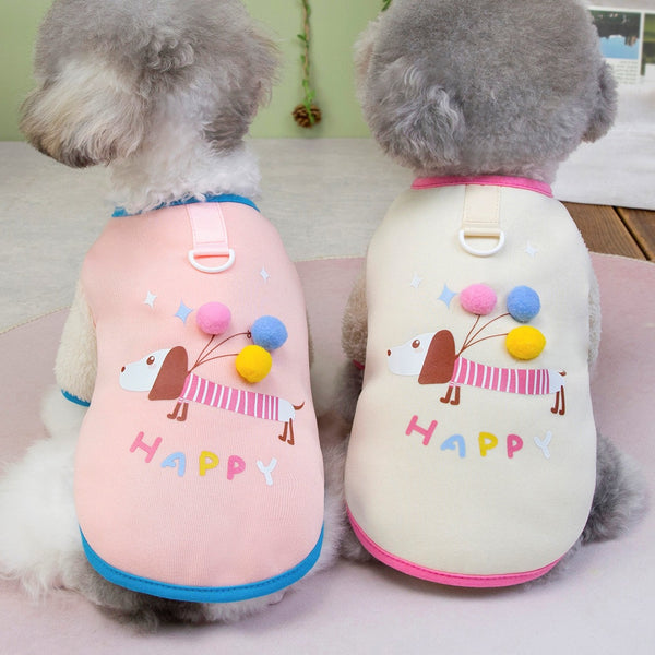 Chaleco Térmico Acolchado para Perros Pequeños - Diseño Salchicha