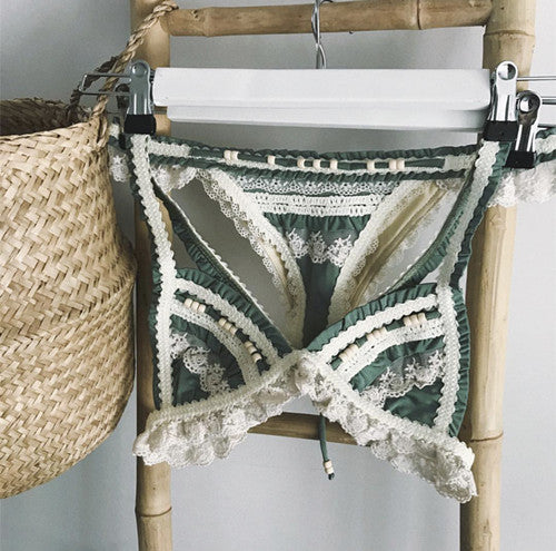Bikini Elegante con Detalles de Encaje - Diseño Sofisticado y Sensual - Image 2