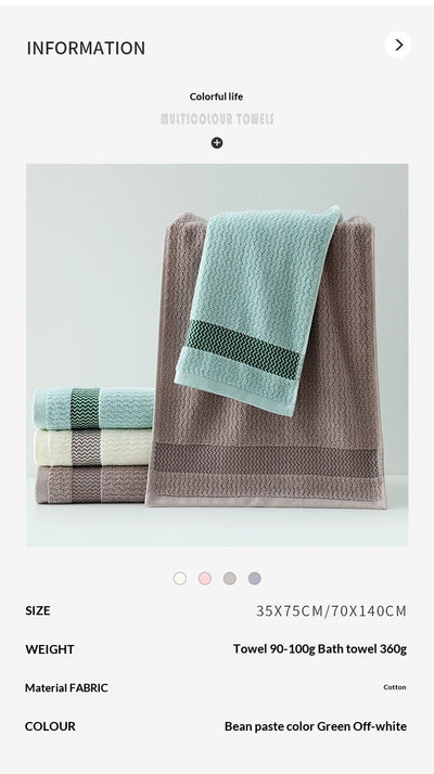Toallas Absorbentes Estampado Agua para Cara y Cuerpo - Image 15