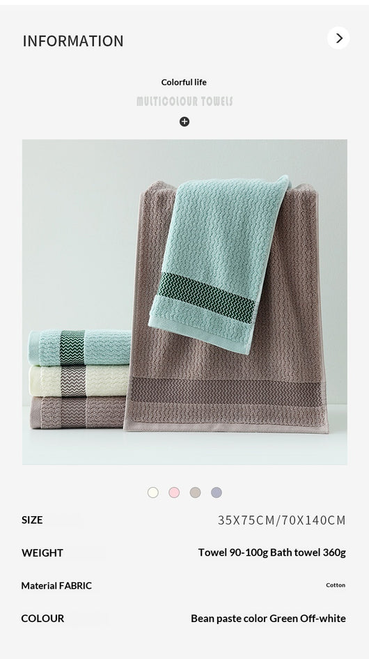 Toallas Absorbentes Estampado Agua para Cara y Cuerpo - Image 15