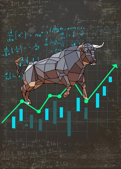 Cuadro Decorativo Bolsa y Mercado: Arte de Inversión y Finanzas - Image 3