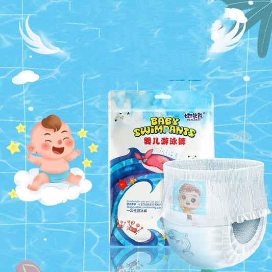 Pañales de Natación Impermeables Pull-up para Bebés