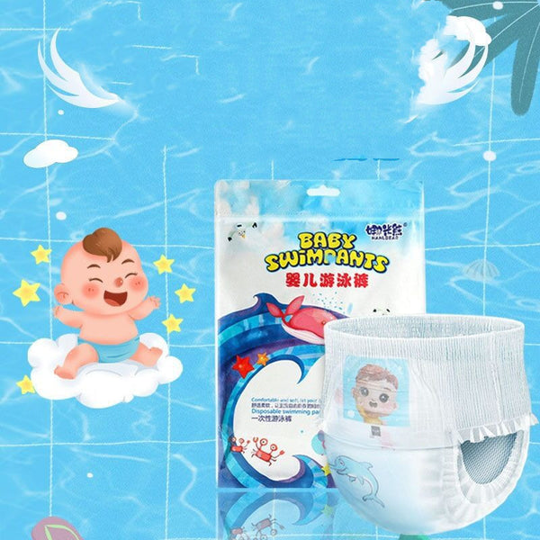 Pañales de Natación Impermeables Pull-up para Bebés