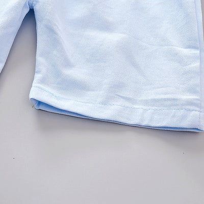 Conjunto Infantil Dos Piezas con Babero - Playera Cuello Redondo Manga Corta - Image 14