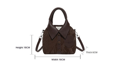 Bolso Mensajero Creativo para Mujer - Estilo Shirt - Image 11