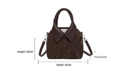 Bolso Mensajero Creativo para Mujer - Estilo Shirt - Image 11