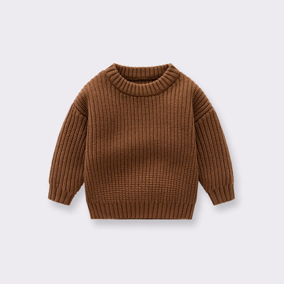 Abrigo Tejido Suelto para Niños y Niñas - Otoño e Invierno - Image 5