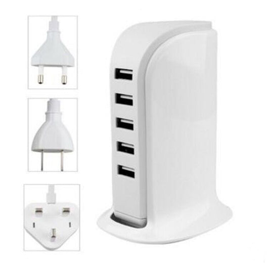 Cargador Múltiple de 5 Puertos para Tablet y Celular - Image 7