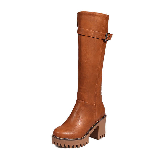 Botas Martin para Mujer con Tacón Grueso y Caña Alta - Image 8
