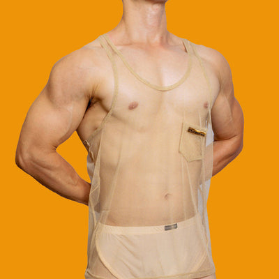 Musculosa Hombre Malla Poliéster Transpirable Diseño Moderno - Image 9