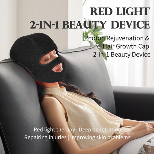 Dispositivo de Fototerapia LED para Rejuvenecimiento Facial y Tratamiento del Acné - Image 2