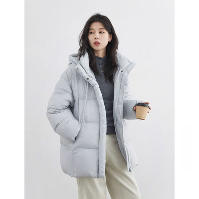 Chaqueta Acolchada con Capucha para Mujer - Largo Medio - Image 10