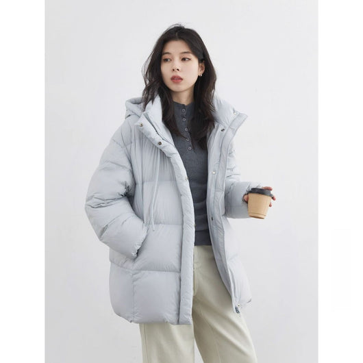 Chaqueta Acolchada con Capucha para Mujer - Largo Medio - Image 10