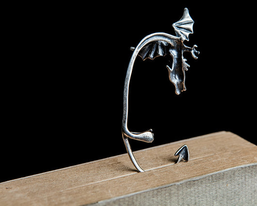 Aretes de Clip Plata Esterlina para Mujer - Image 4