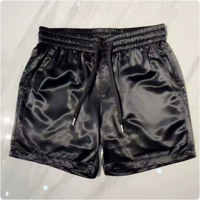 Shorts Casuales de Verano para Hombre - Cintura Elástica y Cordón Ajustable - Image 4